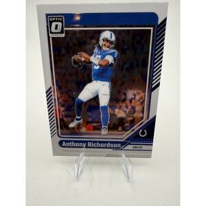 2024 Panini Donruss Optic Anthony Richardson Football Card Indianapolis Colts